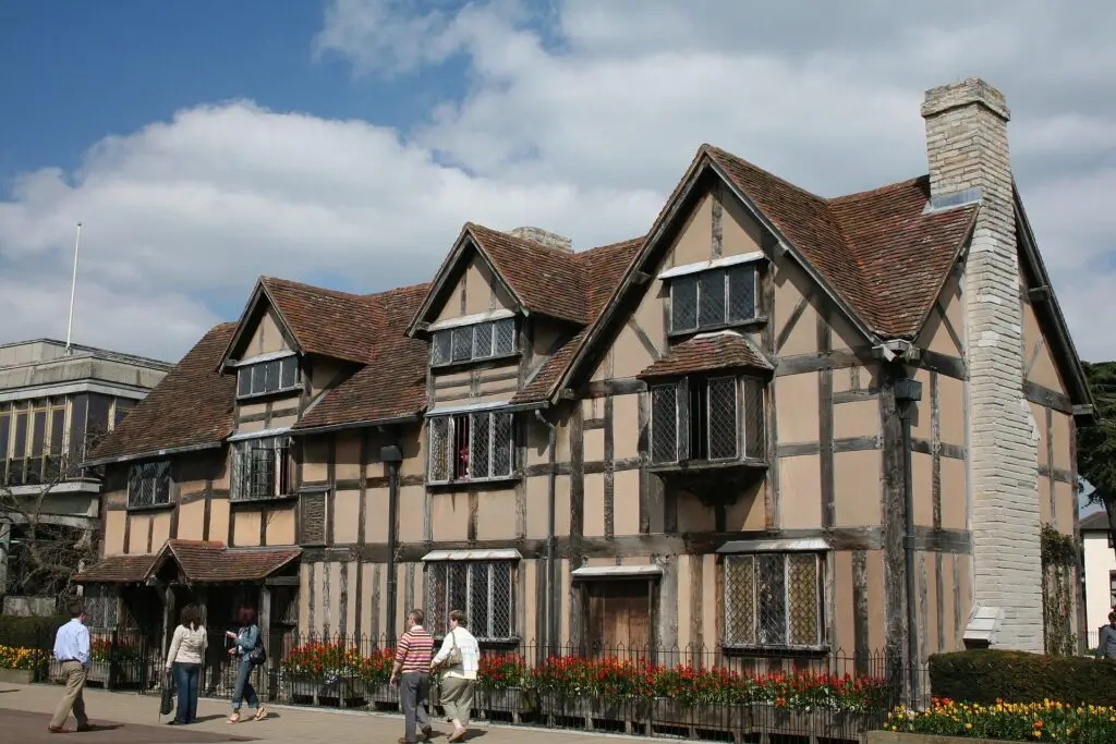 Casa natal de William Shakespeare en Stratford-upon-Avon